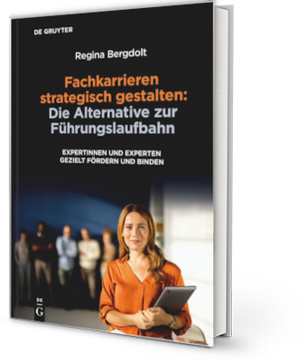 Buchcover Fachkarriere strategisch gestalten - 3D Darstellung